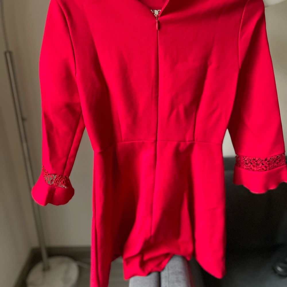 Zara Red Mini Dress - Picture 6 of 7